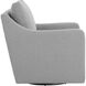 Brianna Liv Dove Swivel Lounge Chair, Swivel